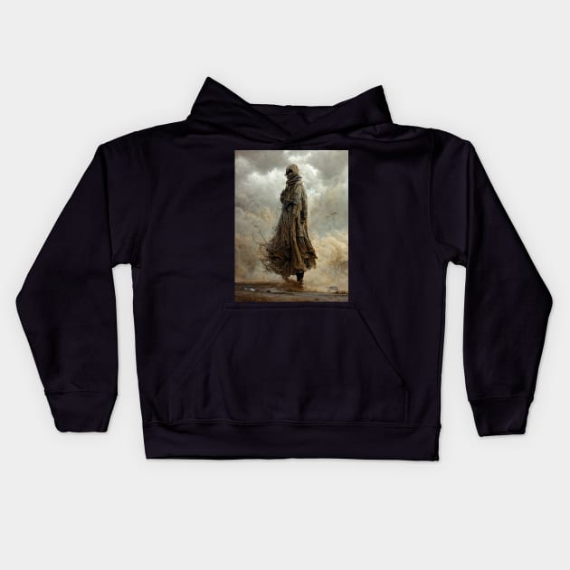 The Rag Man Kids Hoodie by DanielEskridge